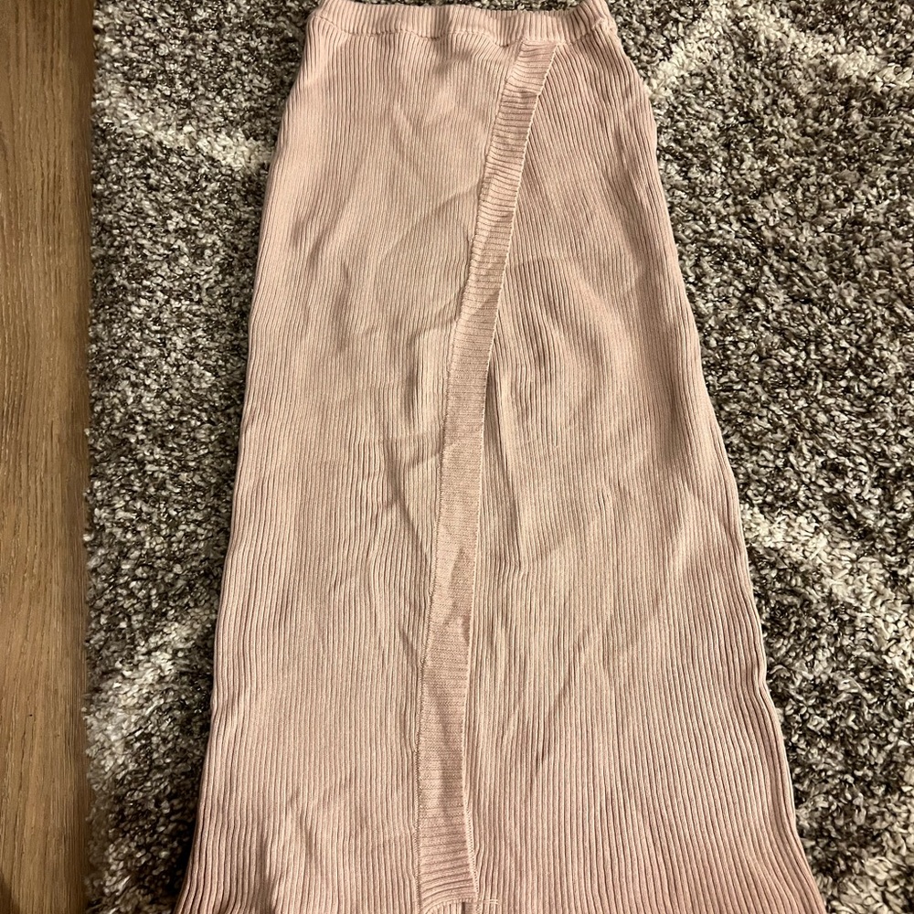 Lulu midi soft skirt